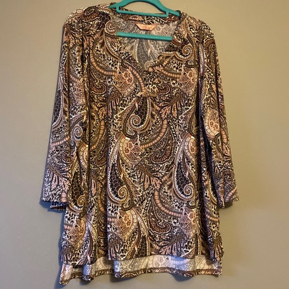 Tops - Paisley Top 2X